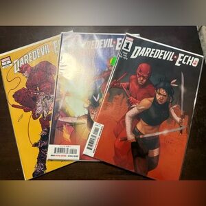 Daredevil Comic Bundle - Red & Black Covers
